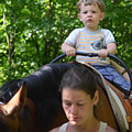 First hiporehabilitation stay (Přeštěnice u&nbsp;Milevska, June 2013)