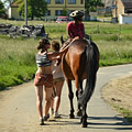 First hiporehabilitation stay (Přeštěnice u&nbsp;Milevska, June 2013)